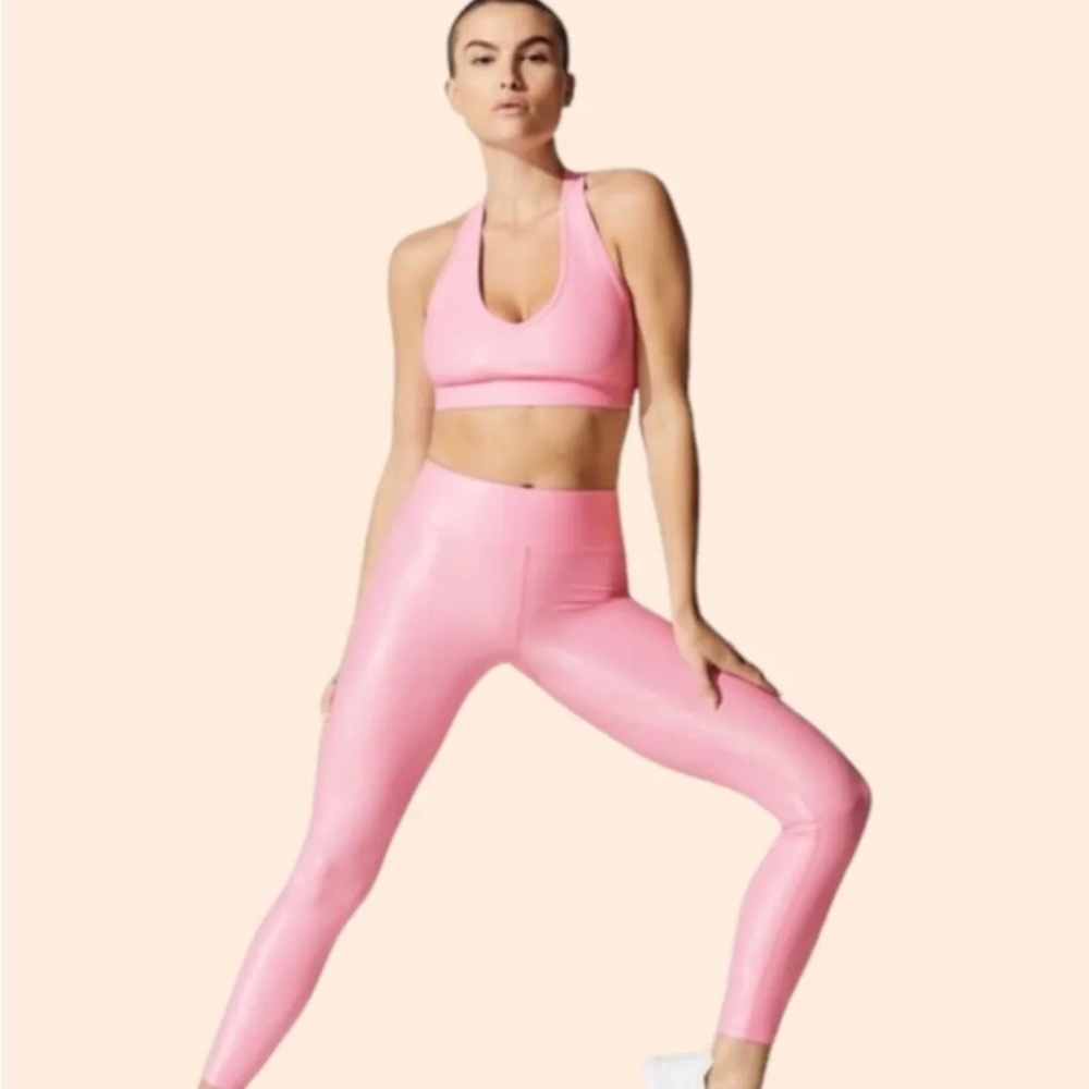 Carbon38 Flamingo Pink Workout Set Takara Shine